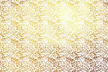 Shinning gold texture pattern on white background for print and design.