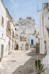 Ostuni, the white city, beautiful medieval village in south Italy