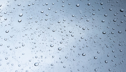  rain drops on clear glass, rain droplets