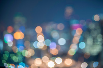 defocused bokeh lights © Boonchai