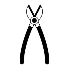garden shears tool vector illustration graphic design