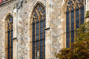 Obraz premium Modling, Lower Austria, Austria. The parish church of St. Othmar in late summer.