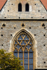 Modling, Lower Austria, Austria. The parish church of St. Othmar in late summer.
