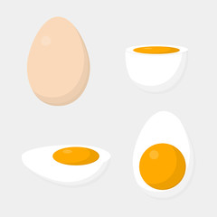 Sliced egg icon