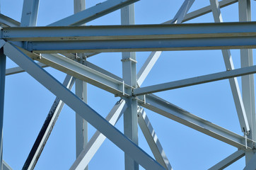 Reinforced metal construction.