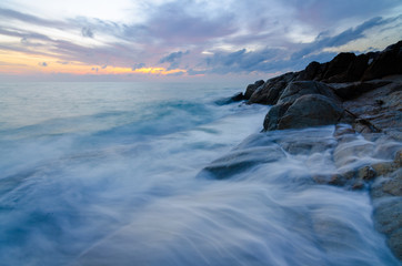 sunrise in Samui island, Thailand