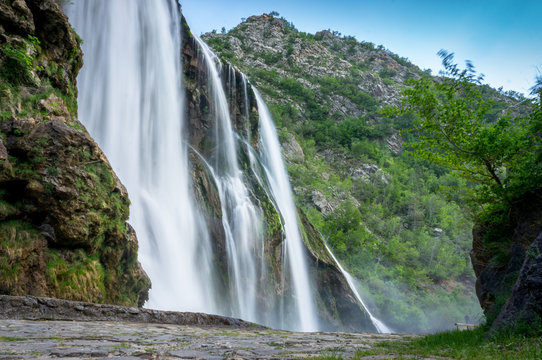 Waterfall in Knin - Dalmatia, Croatia