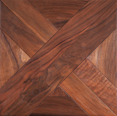 Elite modular parquet. Natural wooden  flooring with luxury texture and pattern. Top view