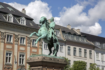 Bishop Absalon Statue, Hojbro Square, Copenhagen