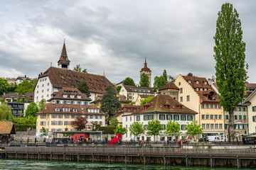 Swiss, Lucerne city view
