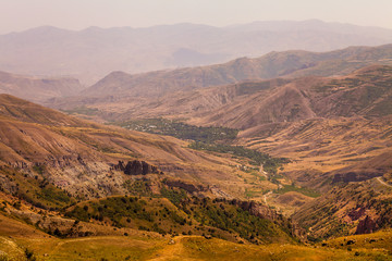 Hills and Valley view in Armenia, Caucasus