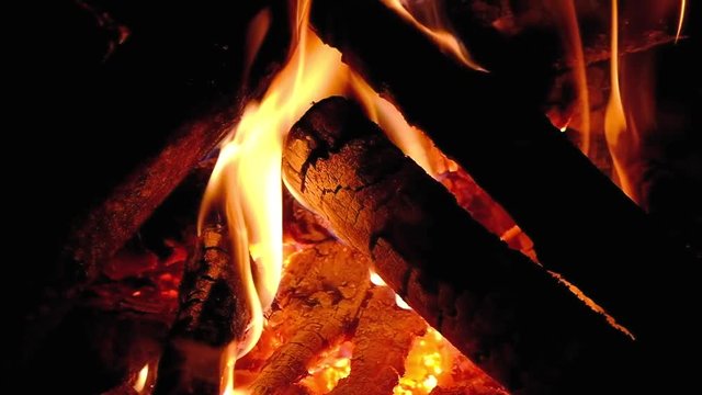 Fire as a abstract background.