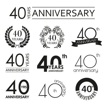 2 810 Best 40th Wedding Anniversary Images Stock Photos Vectors Adobe Stock