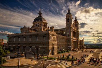 Fototapeta premium Catedrl de la Almudena