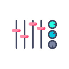 Vector Illustration. Isolated Sound bar