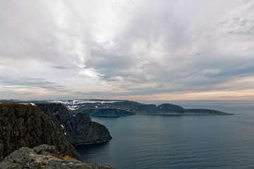 Landscape of Norway, North Cape.