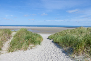 Dunes with beach