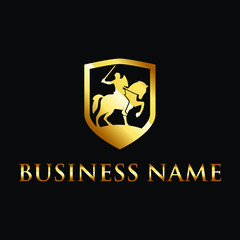 Knight logo template