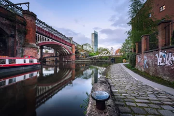 Fotobehang Kanaal kanalen van Manchester