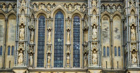 Wells Cathedral, Somerset, England, UK