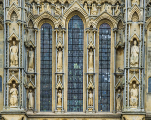 Wells Cathedral, Somerset, England, UK