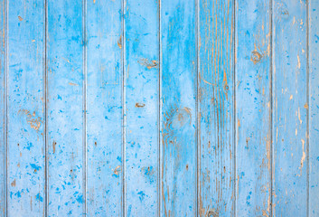 Fototapeta na wymiar Holz Wand Textur Hintergrund Blau Alt Verwittert Rustikal