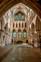 Fototapeta na wymiar Wells Cathedral, Somerset, England, UK 
