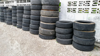 Obraz premium Tire, Environment, Environmental Issues, Galvanized, Garbage