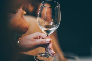 Champagne and wine tasting