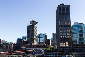 Vancouver skyline, BC, Canada.