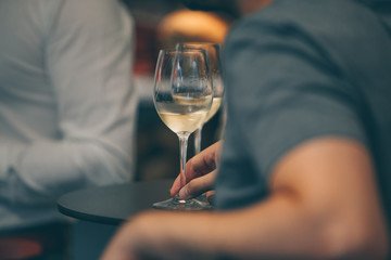 Champagne and wine tasting