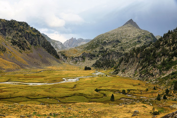 Trail to Pico Aneto, Pyrenees, Spain