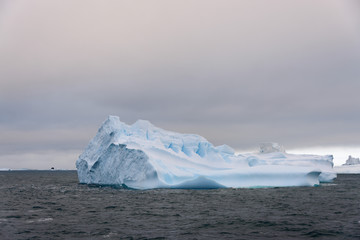 Iceberg in Antarctic sea