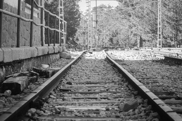 Estación de tren antigua