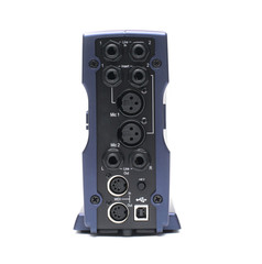 Sound audio mixer isolated. External audio card.