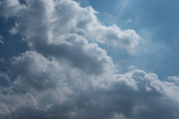 Cloud Season Summer bright skies