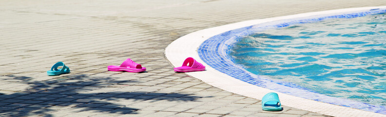 Pool Slippers for Swimming.