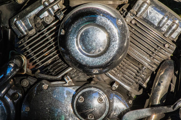 Motorcycle's V Engine