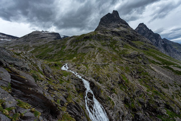Fototapeta na wymiar Landscape of Norway, Trollstigen