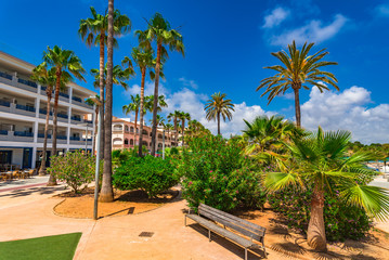 Mallorca Spain island, view of Colonia de Sant Jordi