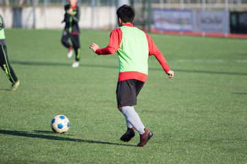 Obraz premium Calcio, azione di gioco