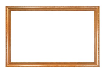 Golden frame for paintings, mirrors or photo