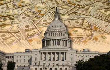Congress Spending Your Money. - obrazy, fototapety, plakaty