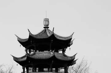 Chinese pavilion detail (Kunming, Yunnan, China)