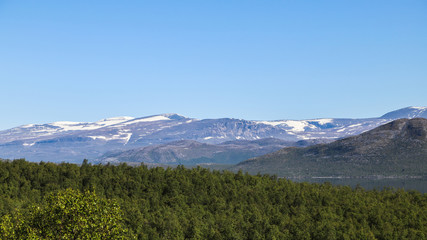 Fototapeta premium Torneträsk, Sweden