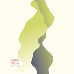 Abstract background with dynamic gradients. Futuristic technology style. Vector illustration.