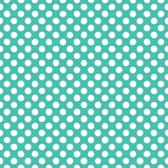 Seamless polka dot pattern. Vector repeating texture. - 212276324