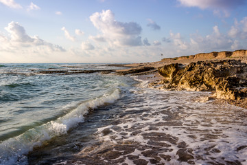 Fototapeta premium Beautiful landscape of sea and shore 