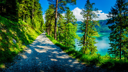 Obraz premium Eibsee - Germany