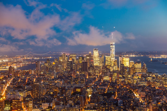 New York City Skyline © mikespixels